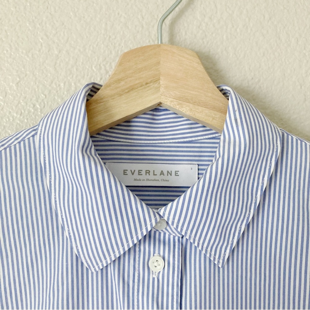 Everlane Button Down Striped Blouse - image 2